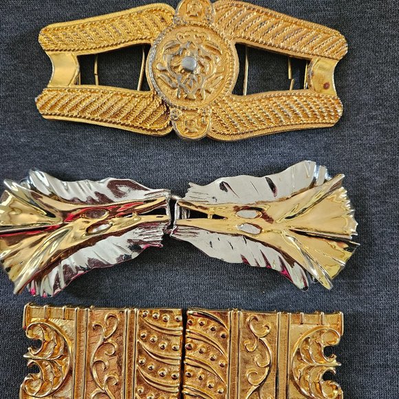3 Alexis Kirk VTG Belt Buckles